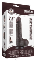 gode sliding skin 13 x 37cm noir 1