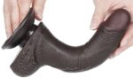 gode sliding skin 14 x 35 cm noir 3