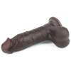 gode sliding skin 15 x 48 cm marron 6