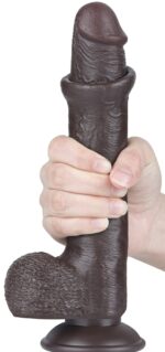 gode sliding skin 17 x 35cm noir