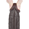 gode sliding skin 18 x 45cm marron 10