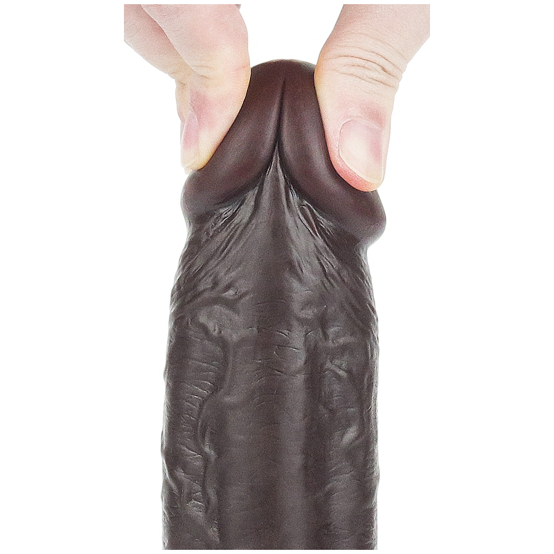 gode sliding skin 18 x 45cm marron 10