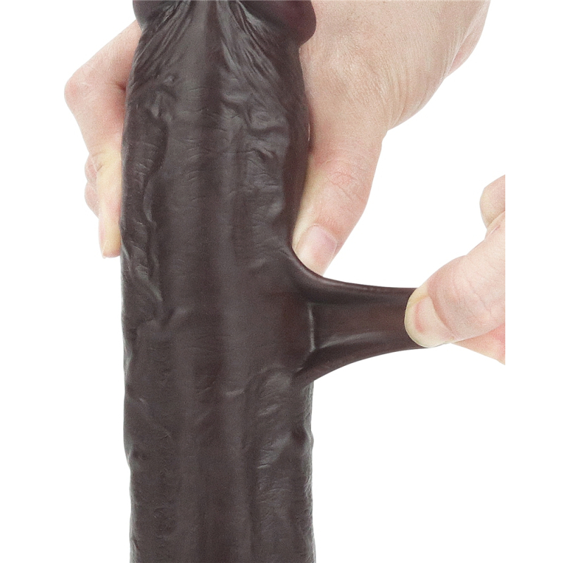 gode sliding skin 18 x 45cm marron 11