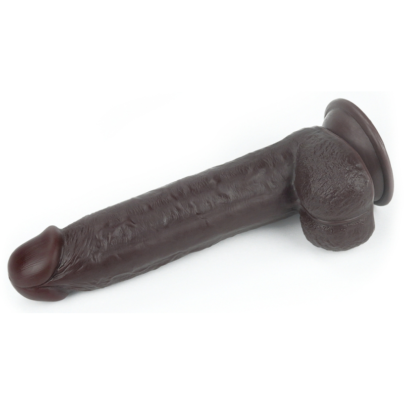 gode sliding skin 18 x 45cm marron 7