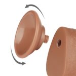 gode sliding skin 18 x 47cm marron 7