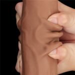 gode sliding skin 20 x 53 cm marron 4
