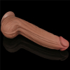 gode sliding skin 23 x 6cm marron 10