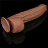 gode sliding skin 23 x 6cm marron 11