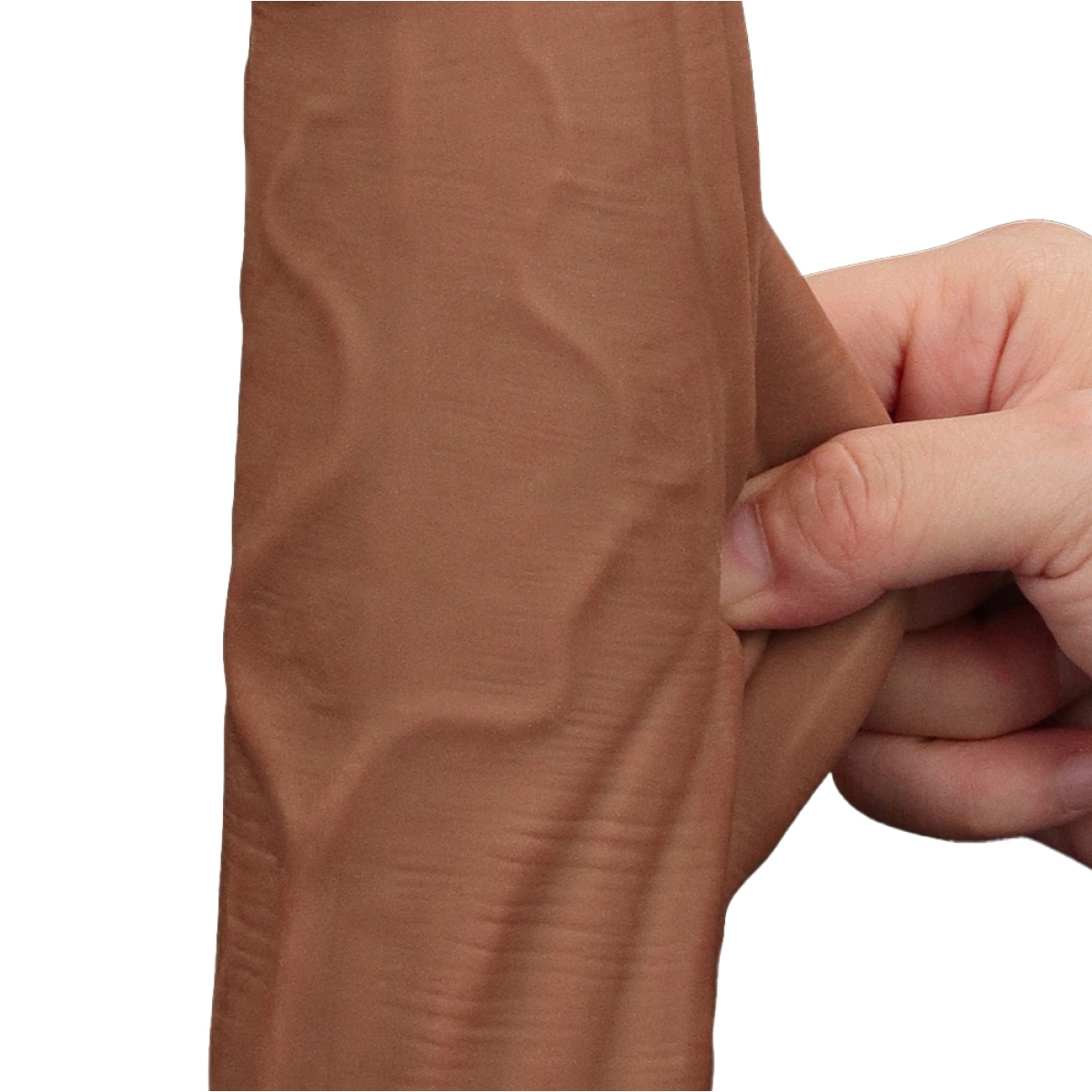 gode sliding skin 23 x 6cm marron 3