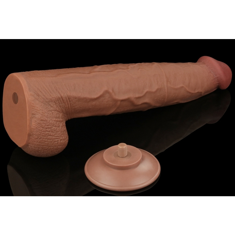 gode sliding skin 26 x 6cm marron 14