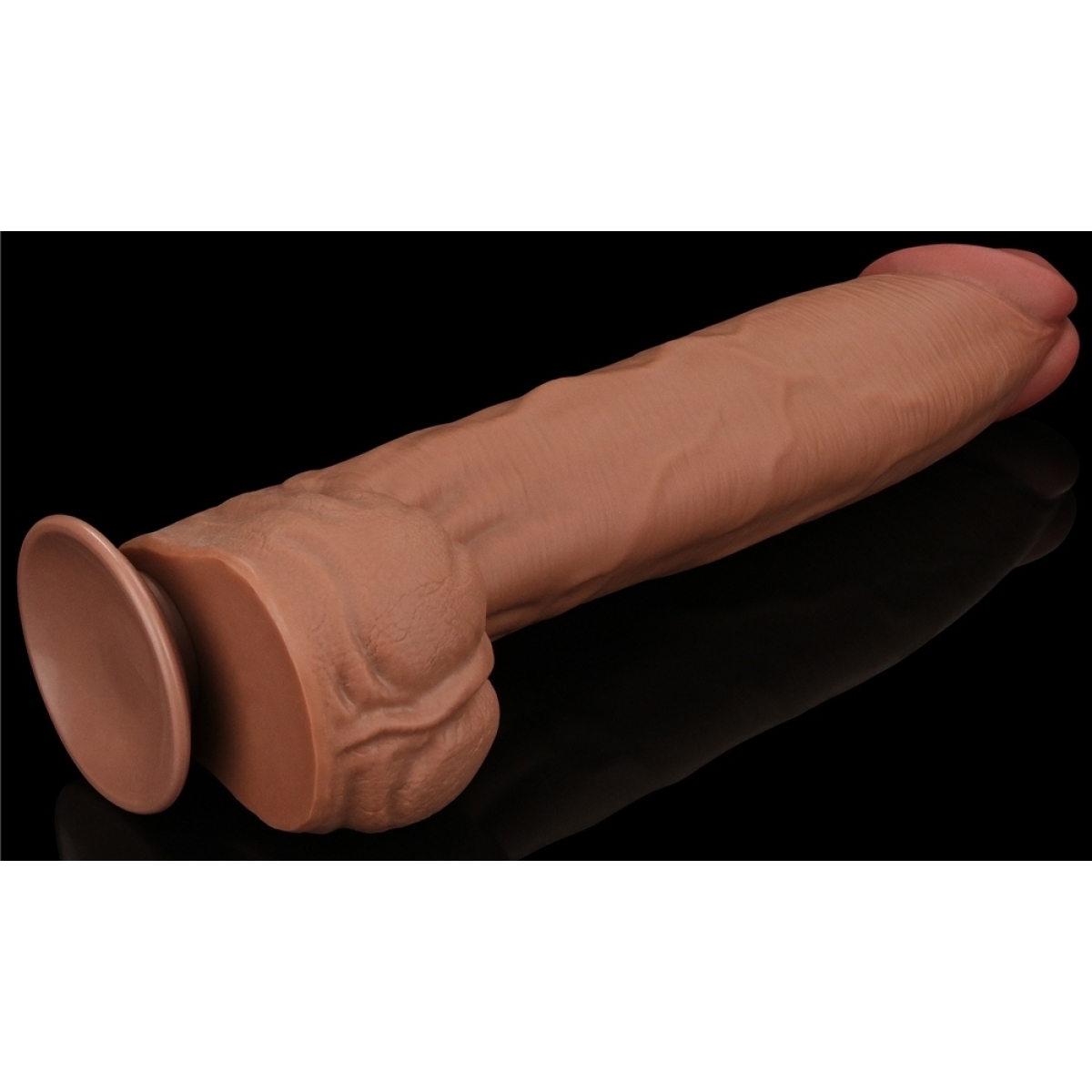 gode sliding skin 27 x 65cm marron 12