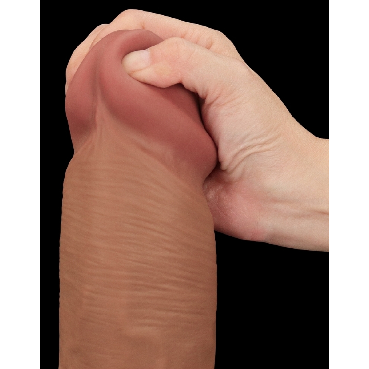 gode sliding skin 27 x 65cm marron 6