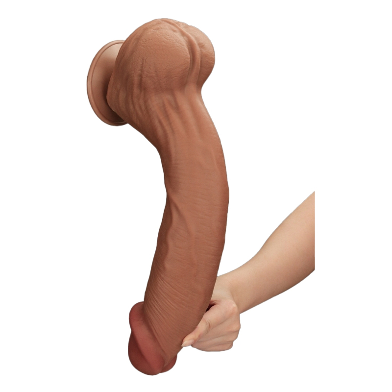 gode sliding skin 27 x 65cm marron 7