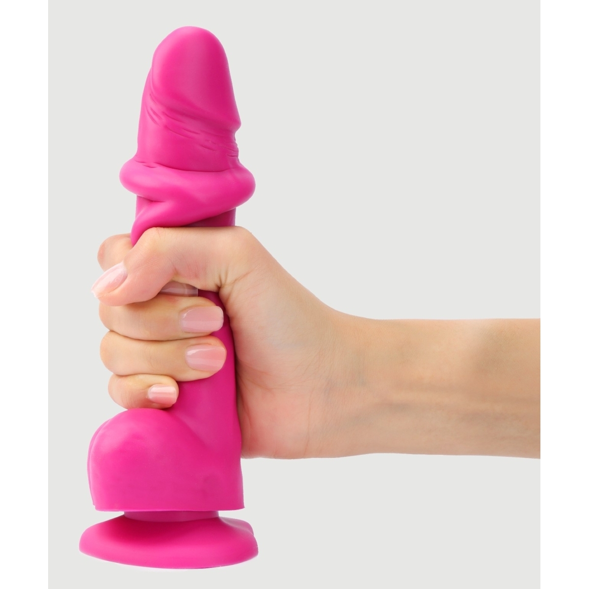 gode sliding skin strap on me l 145 x 4cm rose 2