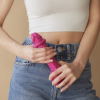 gode sliding skin strap on me l 145 x 4cm rose 6