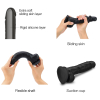 gode sliding skin strap on me xl 155 x 43cm noir 4
