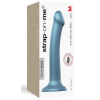 gode strap on me m 16 x 4 cm bleu metallic shine 1