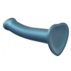 gode strap on me m 16 x 4 cm bleu metallic shine 2