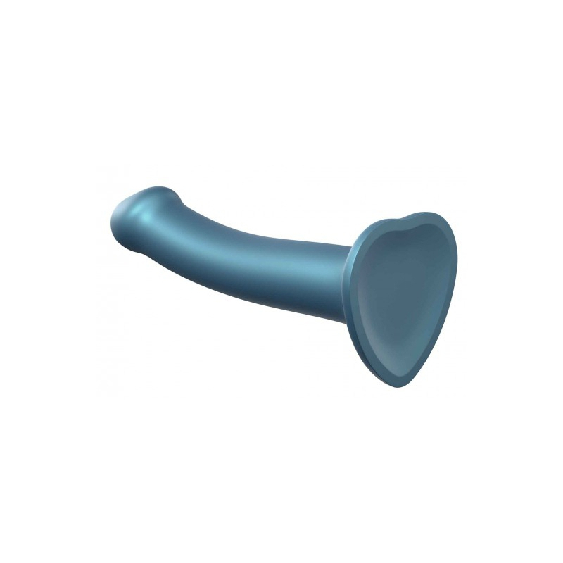 gode strap on me m 16 x 4 cm bleu metallic shine 2