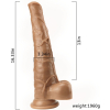 gode studhorse 32 x8cm marron 4