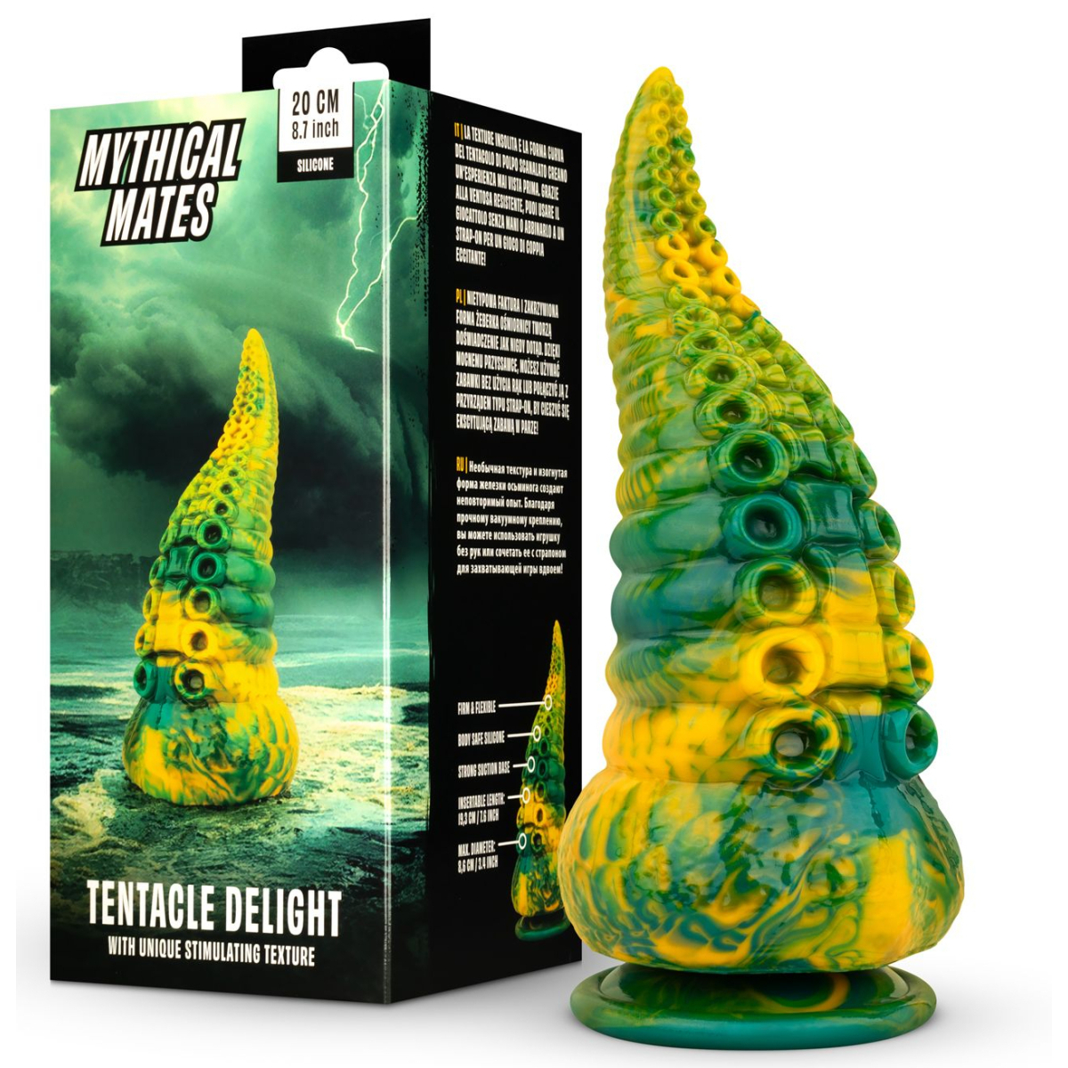 gode tentacle delight 20 x 8cm 1