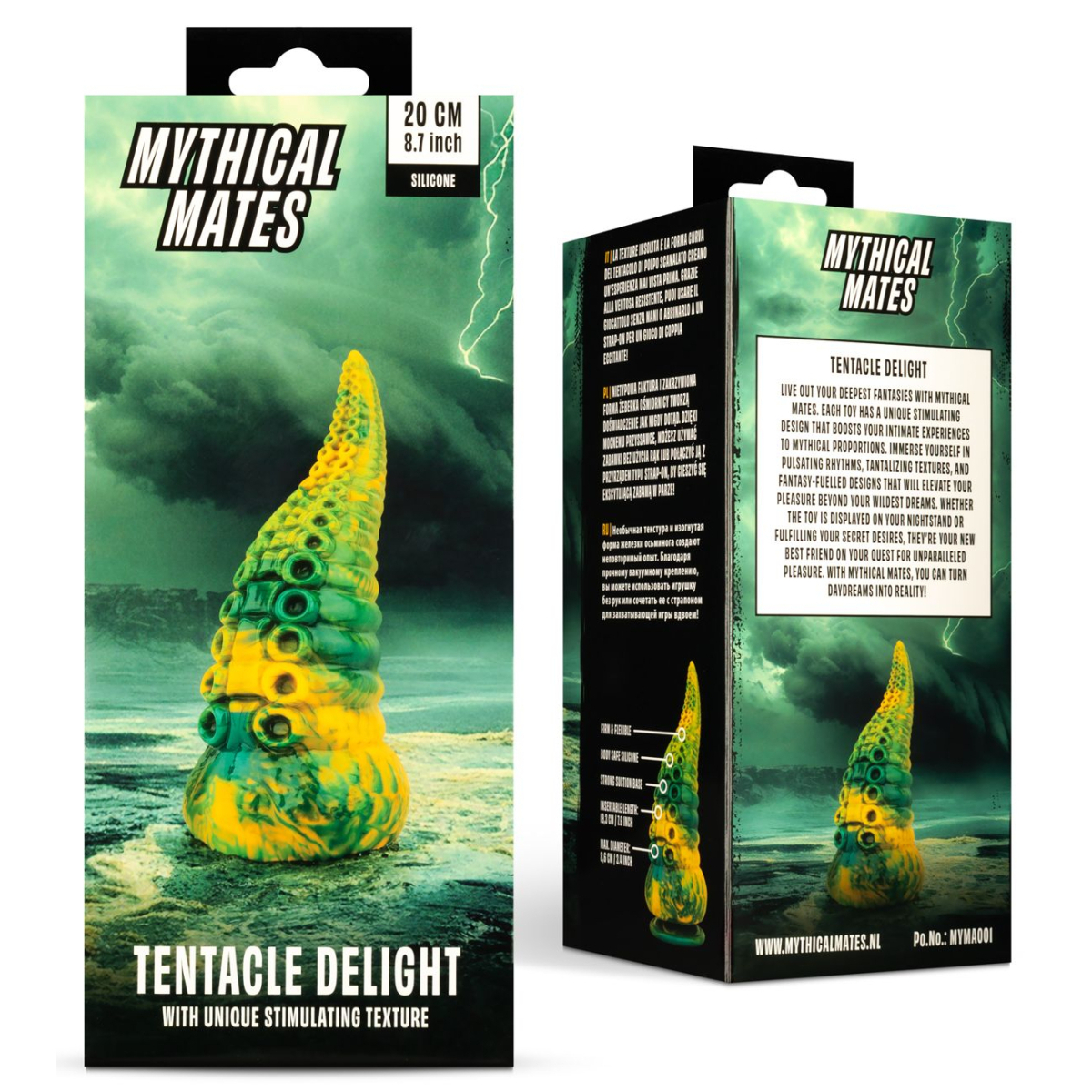 gode tentacle delight 20 x 8cm 8