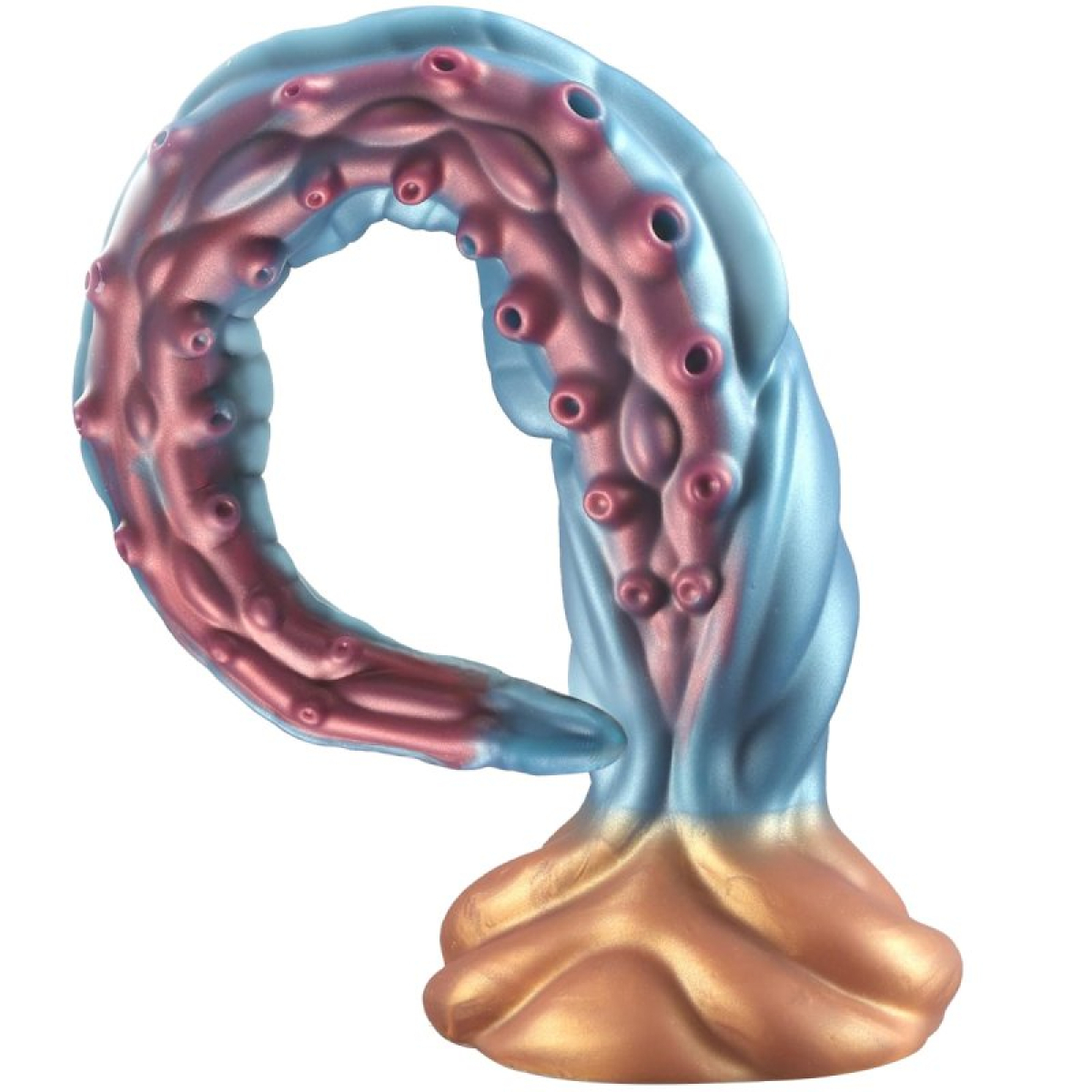 gode tentacule absolass 45 x 75 cm bleu violet