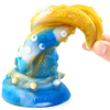 gode tentamix 15 x 55cm dore bleu