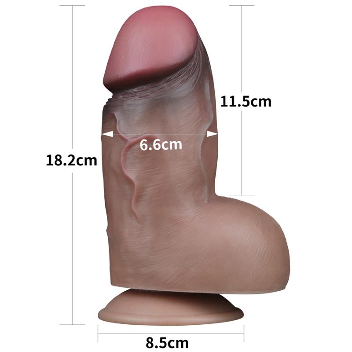 gode thickup nature cock 12 x65cm latino 9