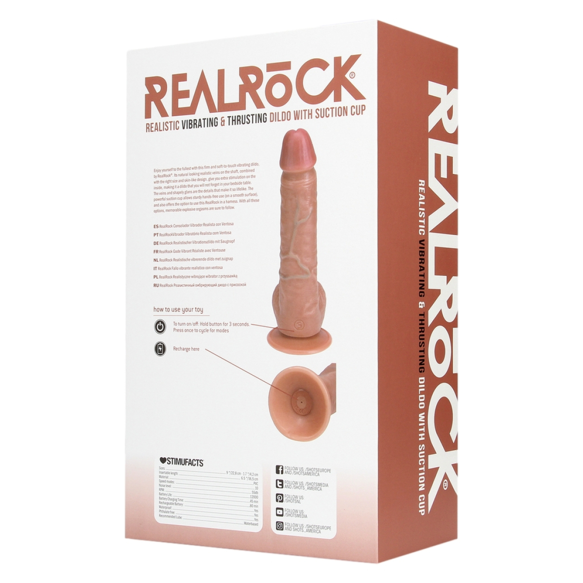 gode thrust straight 17 x 44 cm latino 5