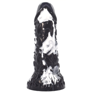 gode toadyk 17 x 6cm noir blanc