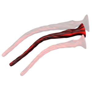 gode torthy m 46 x 47 cm noir rouge