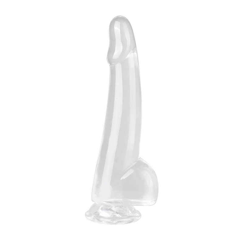 gode transparent clear dong l 14 x 45cm 1