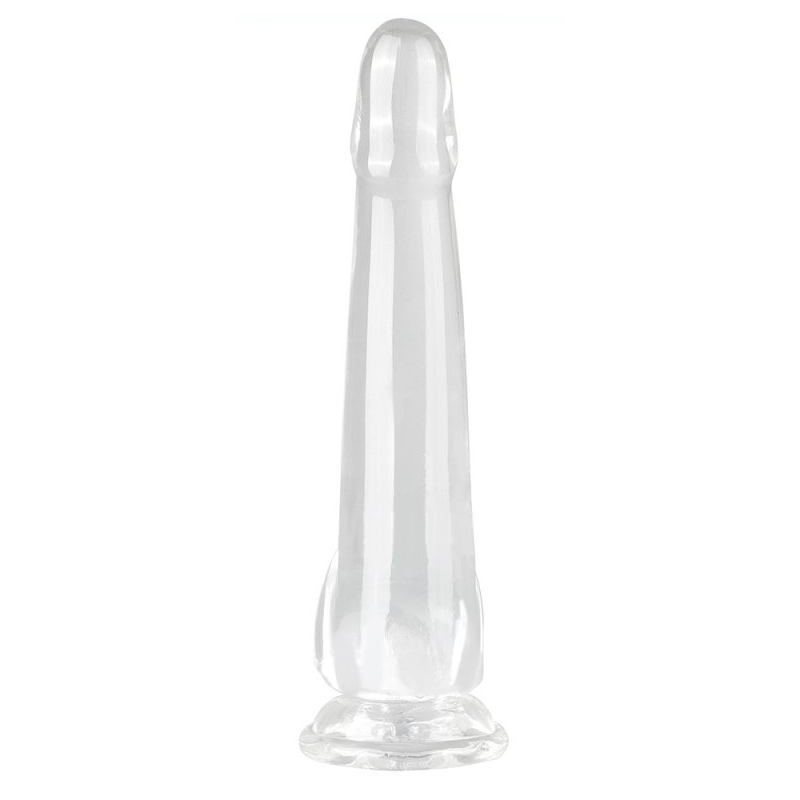 gode transparent clear dong l 14 x 45cm 2
