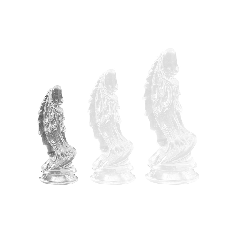 gode-transparent-curved-horn-s-13-x-45cm gode transparent curved horn s 13 x 45cm