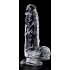 gode transparent cute dick m 14 x 4cm 1