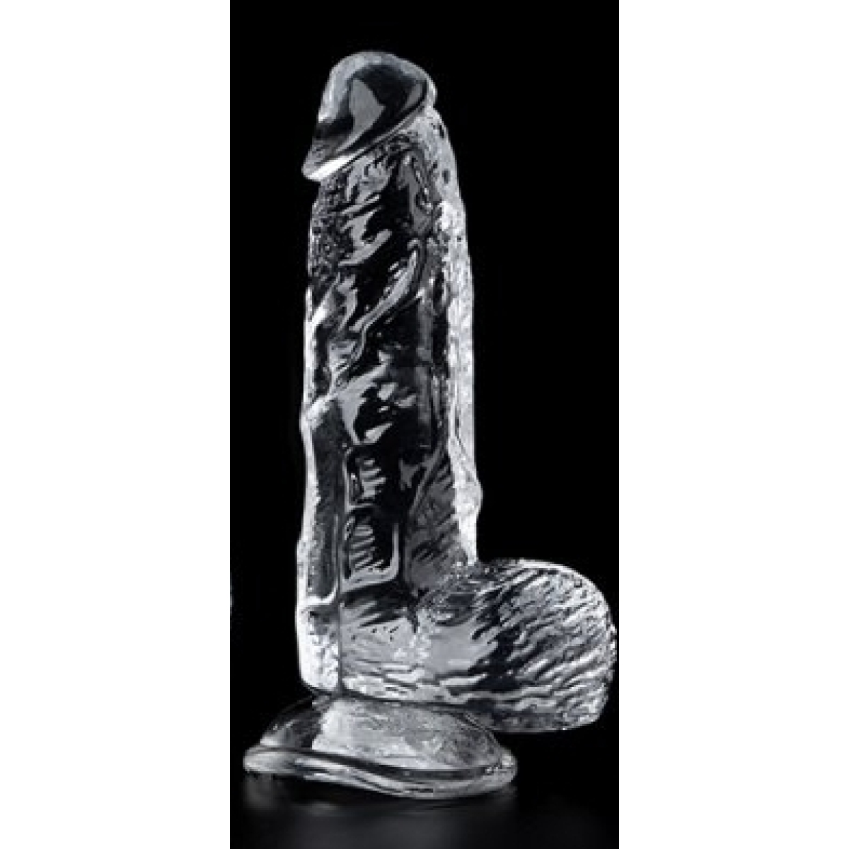 gode transparent cute dick m 14 x 4cm 1