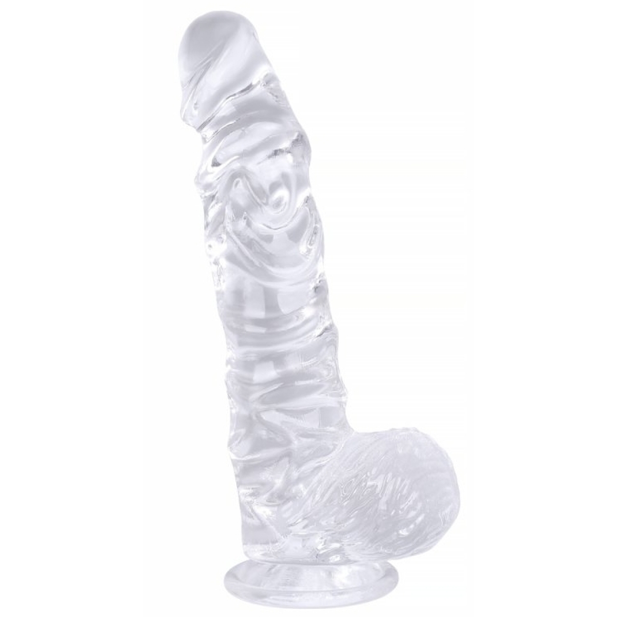 gode transparent dildick xl 19 x 5cm 1