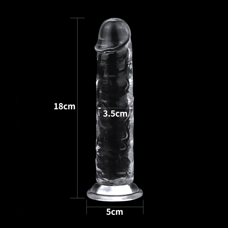 gode transparent flawless 16 x 35 cm 5