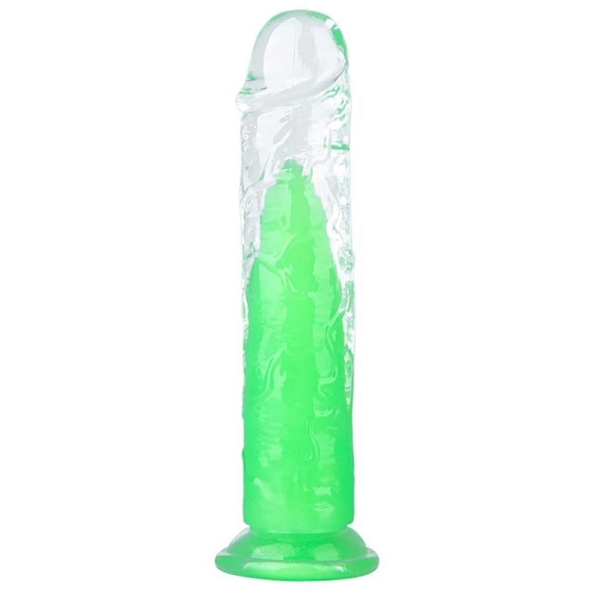 gode transparent jellis m 18 x 38cm vert 1