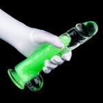 gode transparent jelly mut m 16 x 4cm vert 3