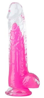 gode transparent jelly mut s 14 x 35cm rose 1