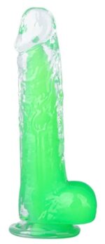 gode transparent jelly mut s 14 x 35cm vert 1