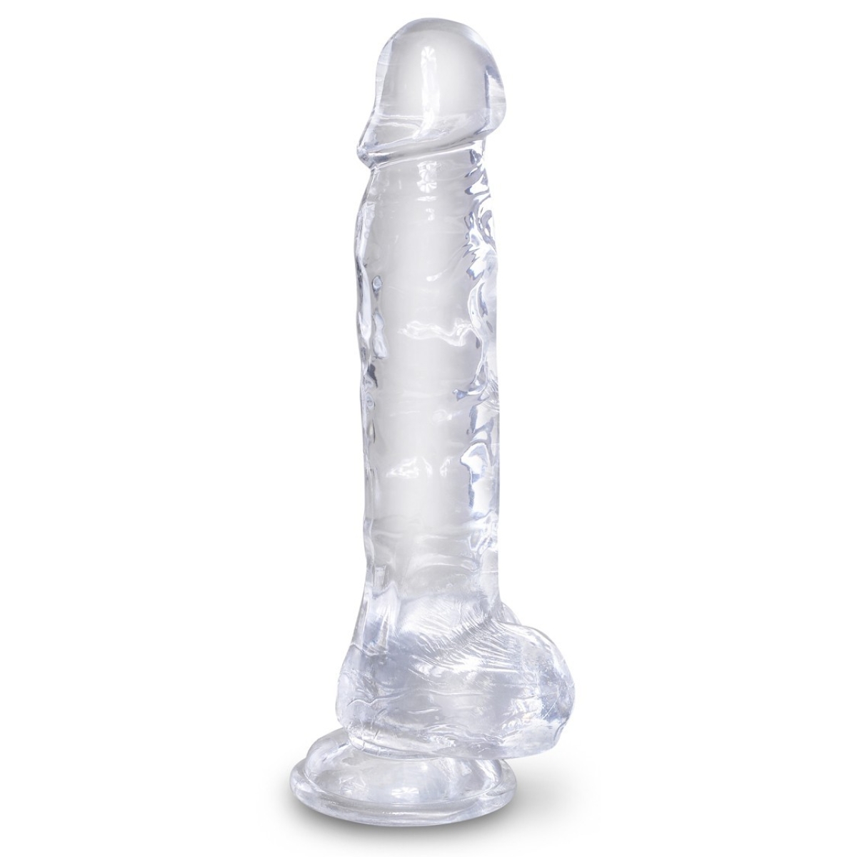 gode transparent king cock 18 x 47cm