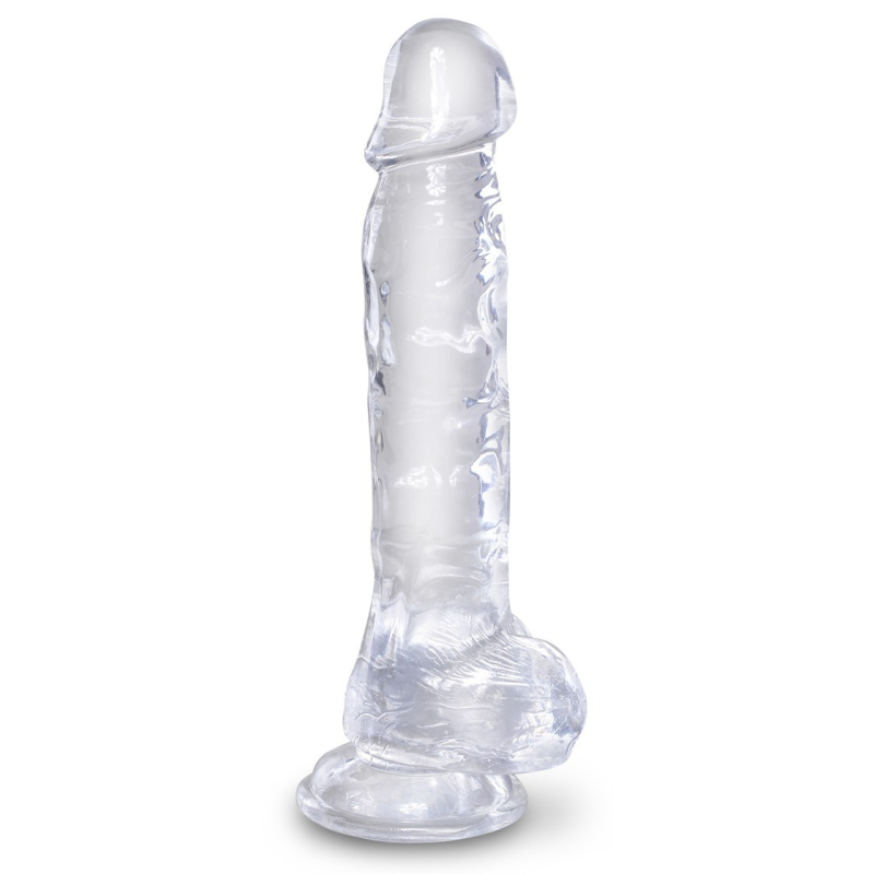 gode transparent king cock 18 x 47cm