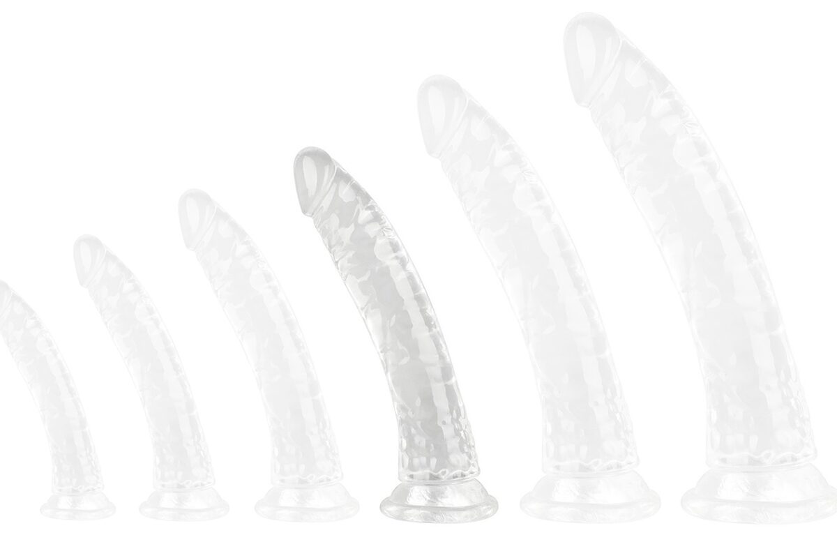 gode transparent no ball xl 22 x 45cm