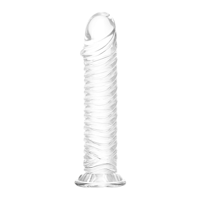gode transparent swirl clear 17 x 4cm