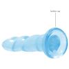 gode twist crystal realrock 16 x 4cm bleu 3