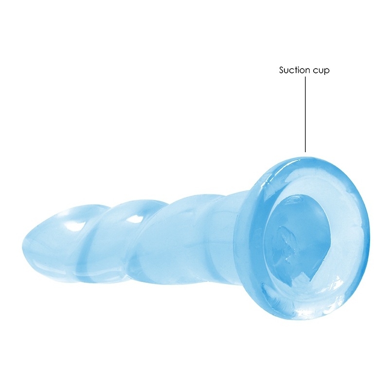 gode twist crystal realrock 16 x 4cm bleu 3