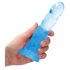 gode twist crystal realrock 16 x 4cm bleu 4